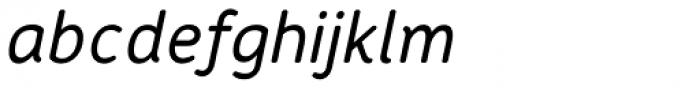 Budrick BB Italic Font LOWERCASE