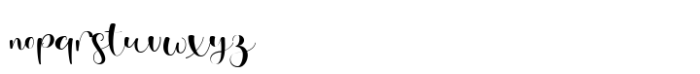 Budyloves Font LOWERCASE
