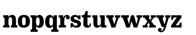 Buena Bold Font LOWERCASE