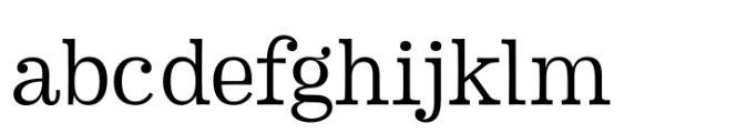 Buena Light Font LOWERCASE