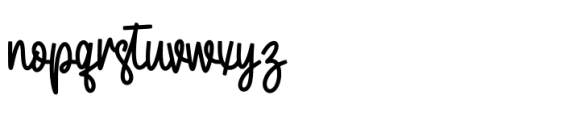 Buetyc Regular Font LOWERCASE