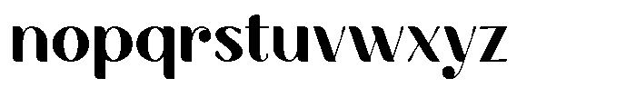 Bufagis Regular Font LOWERCASE