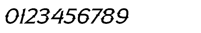 Bufalo Chotten  Italic Italic Font OTHER CHARS