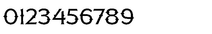 Bufalo Chotten  Regular Font OTHER CHARS