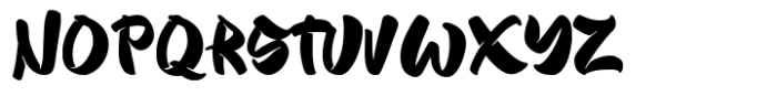 Buffart Font LOWERCASE