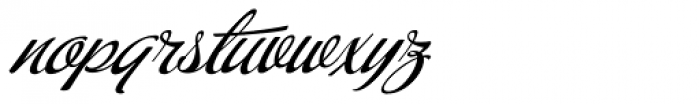 Buffet Script Font LOWERCASE