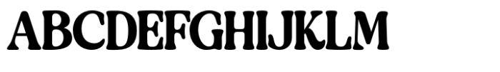 Buffy Retro Serif Light Font UPPERCASE