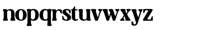 Buffy Retro Serif Light Font LOWERCASE
