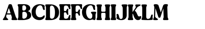 Buffy Serif Font UPPERCASE