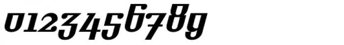 Bufon Italic Font OTHER CHARS