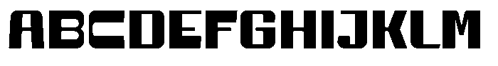 Bufs Regular Font UPPERCASE