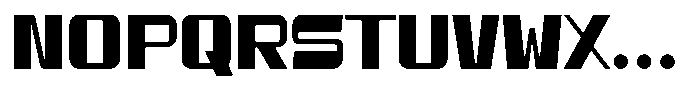 Bufs Regular Font UPPERCASE