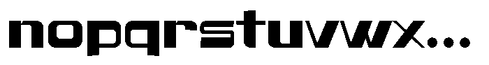 Bufs Regular Font LOWERCASE