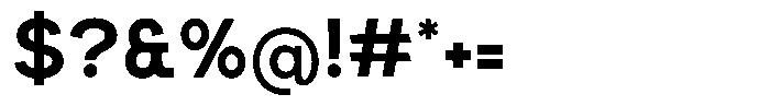 Bufter Regular Font OTHER CHARS