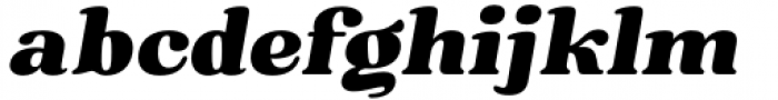 Bugaki Italic Font LOWERCASE