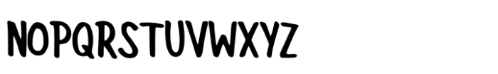 Buggy Marker Font UPPERCASE