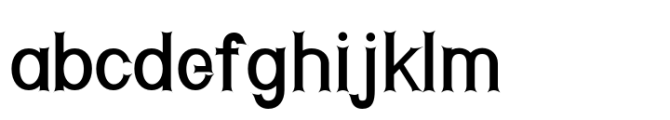 Bughari Sharp Corner FONT