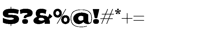 Bugky Groft Regular Font OTHER CHARS