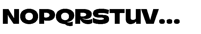 Bugky Groft Regular Font UPPERCASE