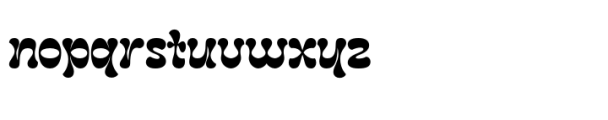 Bukaron Font LOWERCASE