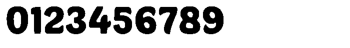 Bukbon Regular Font OTHER CHARS