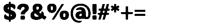 Bukbon Regular Font OTHER CHARS