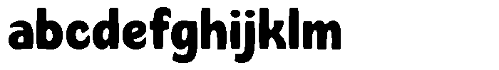 Bukbon Regular FONT