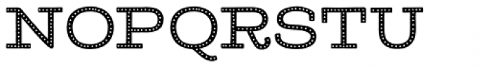 Buket Serif Marquee Font LOWERCASE