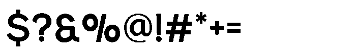 Bukin Font OTHER CHARS