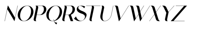 Bulagria Italic Font UPPERCASE