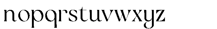 Bulgaria Font LOWERCASE