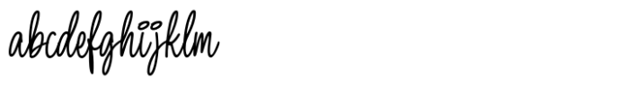Bulgary Reagans Serif Font LOWERCASE