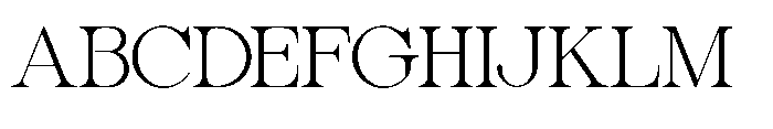 Bulgary Font UPPERCASE