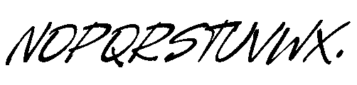 Bulgeto Eastern Italic Font UPPERCASE