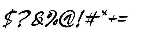 Bulgeto Eastern Regular Font OTHER CHARS