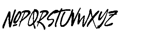 Bulgeto Eastern Regular Font LOWERCASE