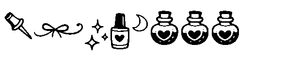 Buliga Doodles Font OTHER CHARS