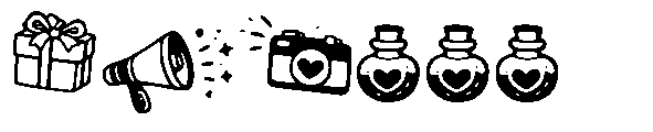 Buliga Doodles Font UPPERCASE