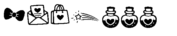 Buliga Doodles Font UPPERCASE