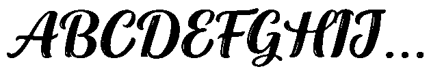 Buliga Script Font UPPERCASE