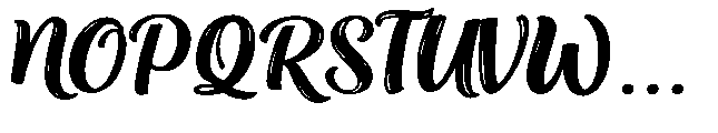 Buliga Script Font UPPERCASE
