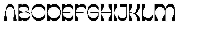 Bulkside Regular Font UPPERCASE
