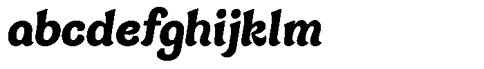 Bulky Bold FONT