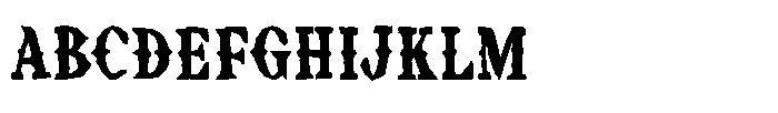 Bull Circus Regular Font UPPERCASE