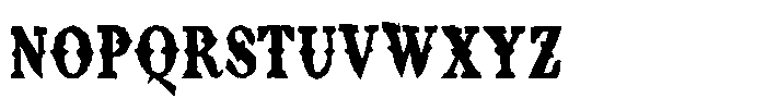 Bull Circus Regular Font UPPERCASE