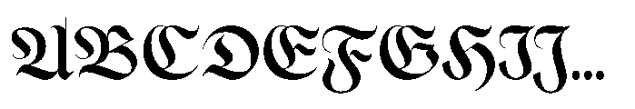 Bulldach Lettra Regular Font UPPERCASE