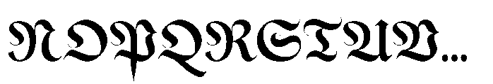 Bulldach Lettra Regular Font UPPERCASE