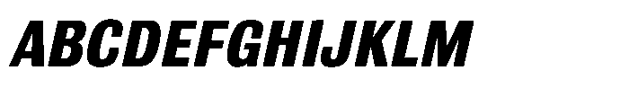 Bulldog Pro Italic Bold Font UPPERCASE