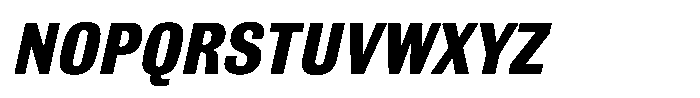 Bulldog Pro Italic Bold Font UPPERCASE