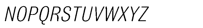 Bulldog Pro Italic Light Font UPPERCASE